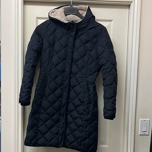 Lauren Ralph Lauren down Quilted Hooded Coat warm winter jacket